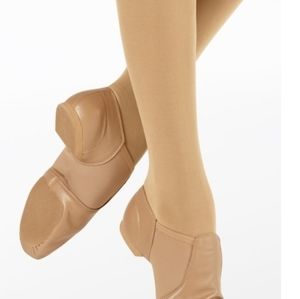 Weissman Leather Slip-On Nude Jass Shoe Kids 5.5 NWOB